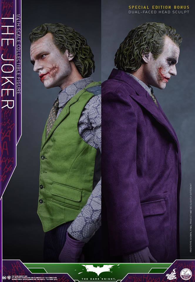 The Joker - Heath Ledger - Exclusive  The Dark Knight - Quarter Scale Series  